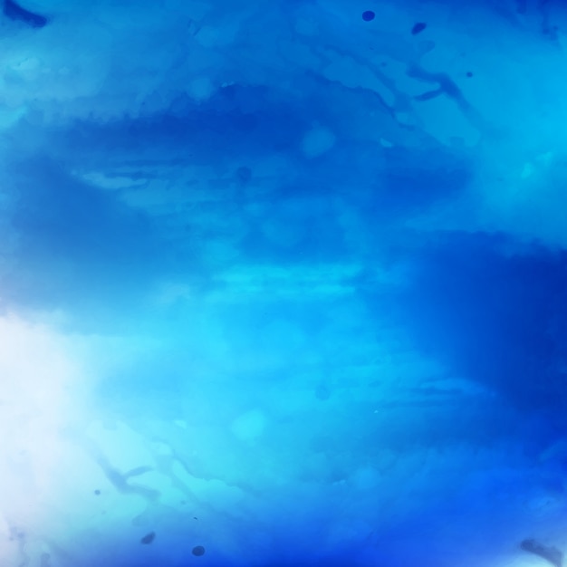 Abstrakte blaue Aquarell Hintergrund