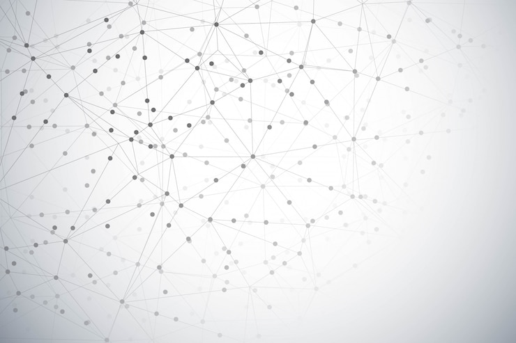 Kostenlose Vektor abstrakte digitale technologie polygon-hintergrund