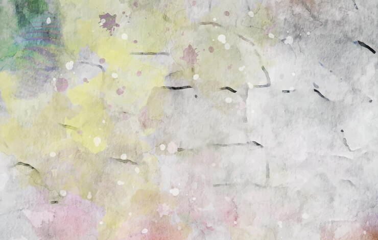 Kostenlose Vektor abstrakte handgezeichnete aquarellgrafik textur