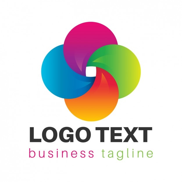 Kostenloser Vektor abstrakte logo-vorlage