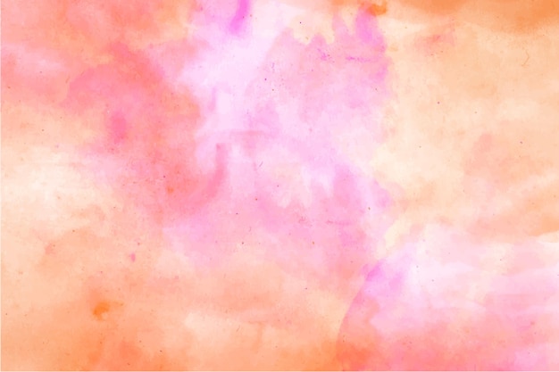 Abstrakter Aquarell rosa und orange Hintergrund