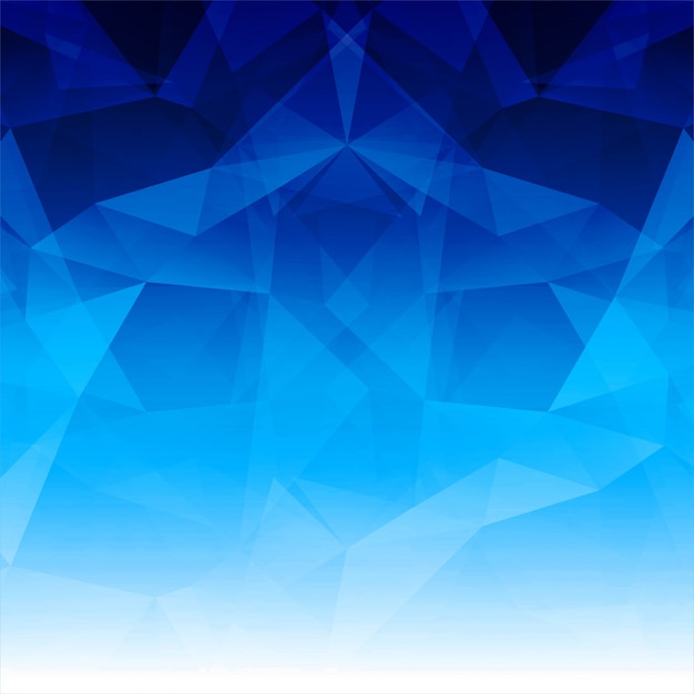 Abstrakter blauer bunter geometrischer hintergrund