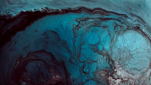 Abstrakter blauer Grunge-Aquarell-gemusterter Hintergrundvektor