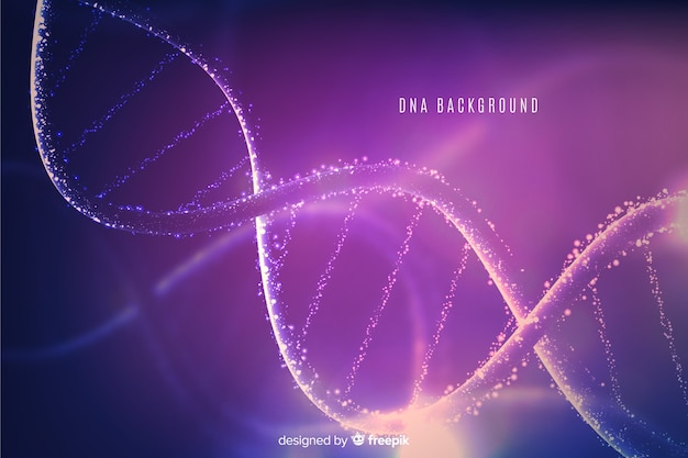 Kostenloser Vektor abstrakter dna-hintergrund