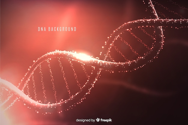 Kostenloser Vektor abstrakter dna-hintergrund