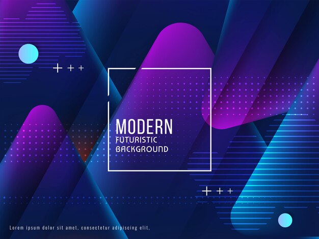 Abstrakter futuristischer glatter Hintergrund