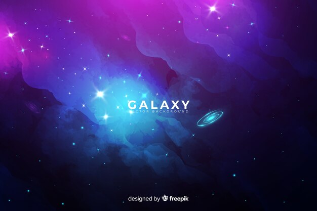 Abstrakter Galaxiehintergrund