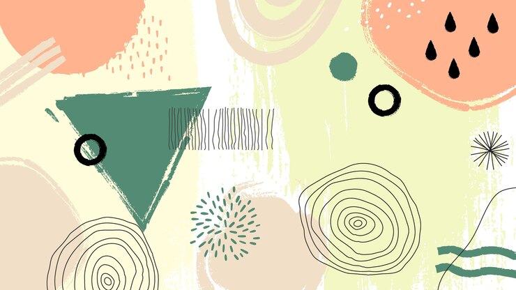 Kostenlose Vektor abstrakter gemalter hintergrund