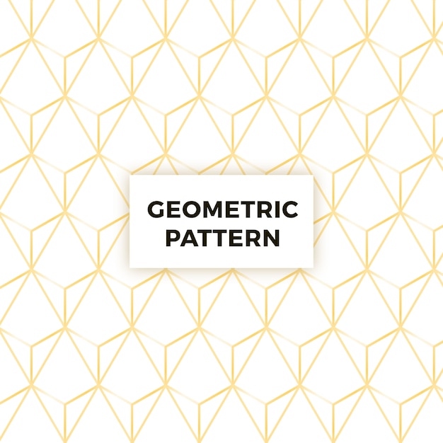 Kostenloser Vektor abstrakter geometrischer musterhintergrund