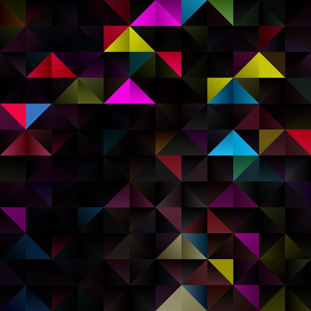 Abstrakter Hintergrund mit einem niedrigen polygeometrischen Themenentwurf