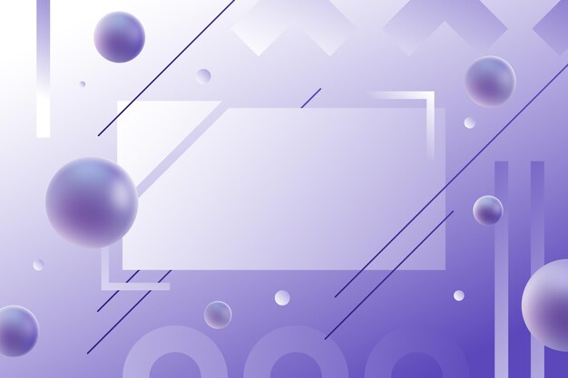 Abstrakter Hintergrund mit unterschiedlichen Formen