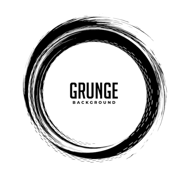 Abstrakter kreisförmiger Grunge-Rahmen-Hintergrund