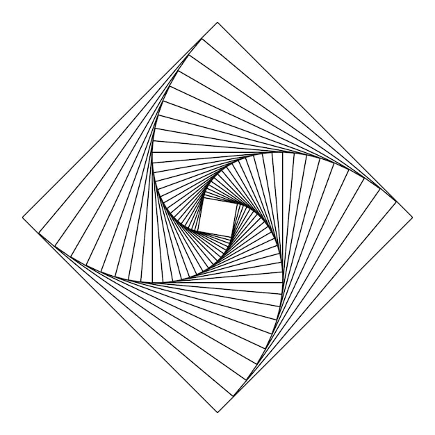 Abstrakter quadratischer geometrischer elementvektor