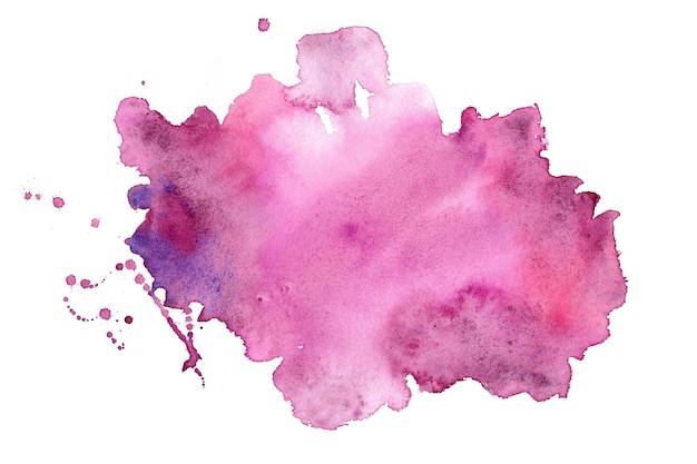 Abstrakter rosa Aquarellfleck-Texturhintergrund