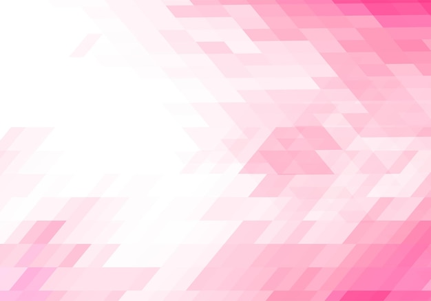 Abstrakter rosa geometrischer Formenhintergrund