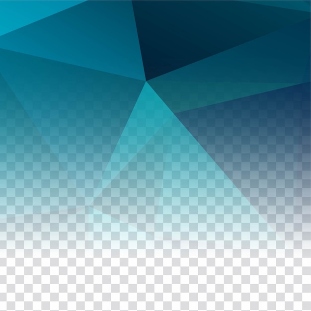 Abstrakter transparenter polygonaler moderner Hintergrund