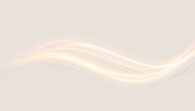 Abstraktes Hintergrunddesign des leuchtenden Wellenlichteffekts