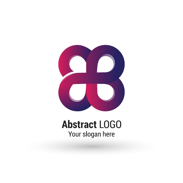 Kostenloser Vektor abstraktes logo design
