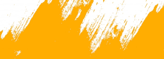 Kostenloser Vektor abstraktes orange banner