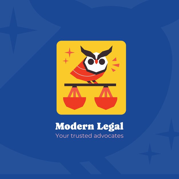 Advocate-Logo-Design-Vorlage