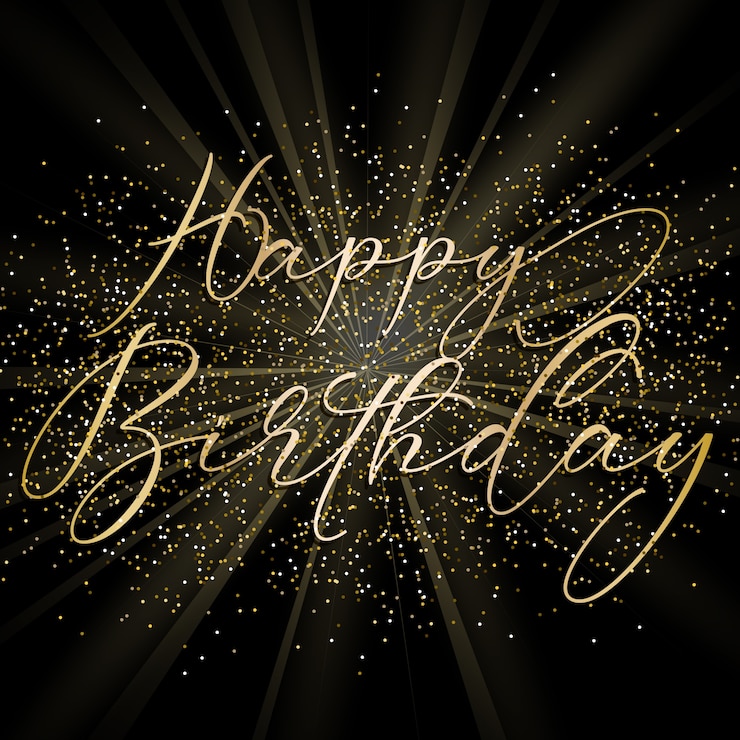 Kostenlose Vektor alles gute zum geburtstag hintergrund