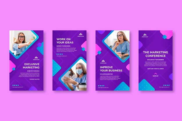 Allgemeine Business-Instagram-Geschichten