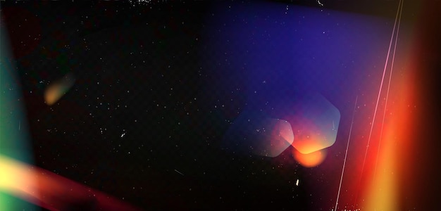 Alter Fotofilm mit Lichtleckage und Geräuschwirkung