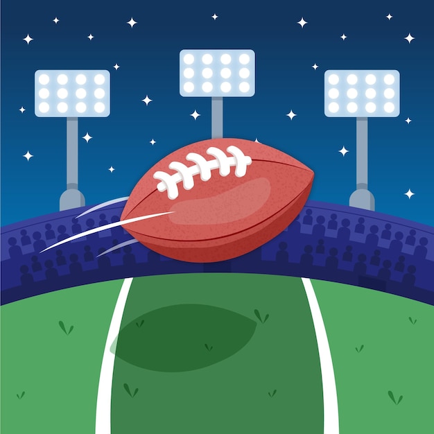 American-football-illustration