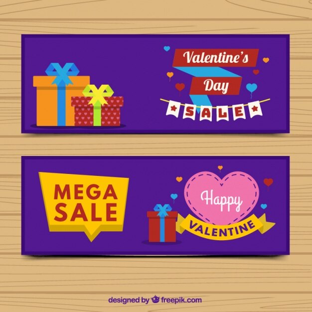 Angebote valentines banner