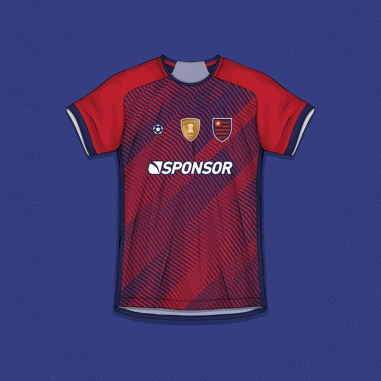 Kostenlose Vektor anpassbare athletic jersey texturen hochwertige athletic shirt texturen