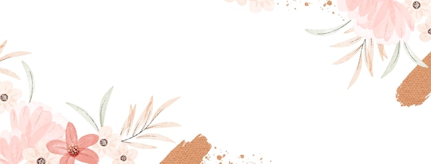 Aquarell Boho Facebook-Cover