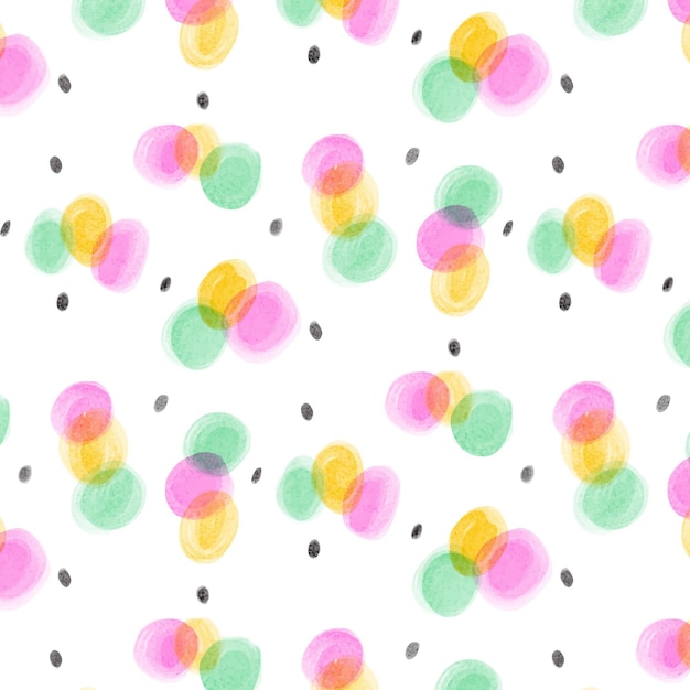 Aquarell dotty muster