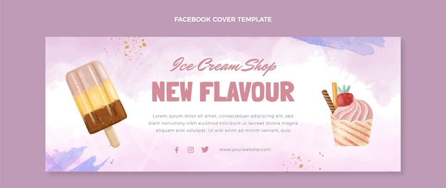 Aquarell-eis-facebook-cover