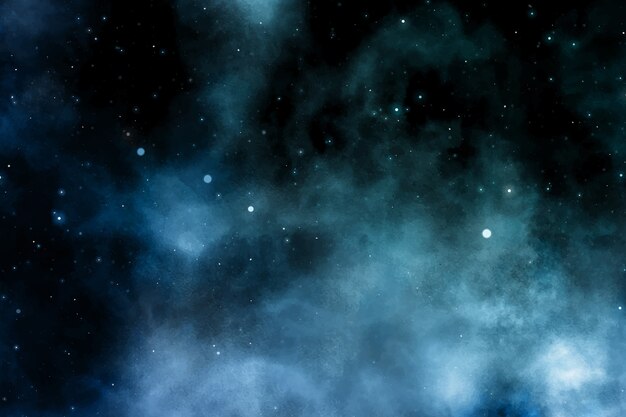 Aquarell Galaxie Hintergrund