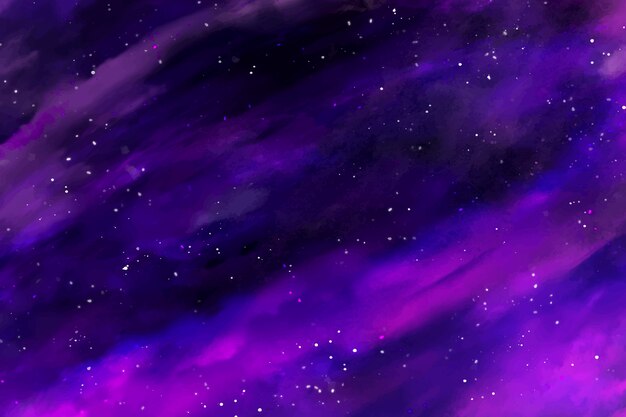 Aquarell Galaxie Hintergrund