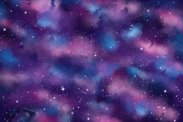 Aquarell Galaxie Hintergrund