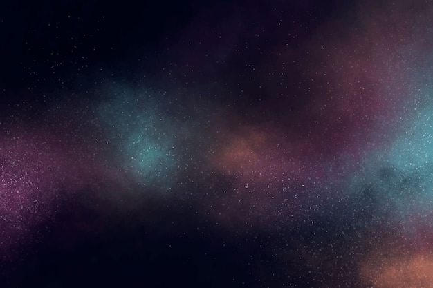 Aquarell künstlerischer Galaxienhintergrund