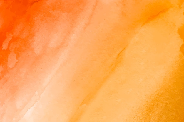 Kostenloser Vektor aquarell orange und gelber hintergrund