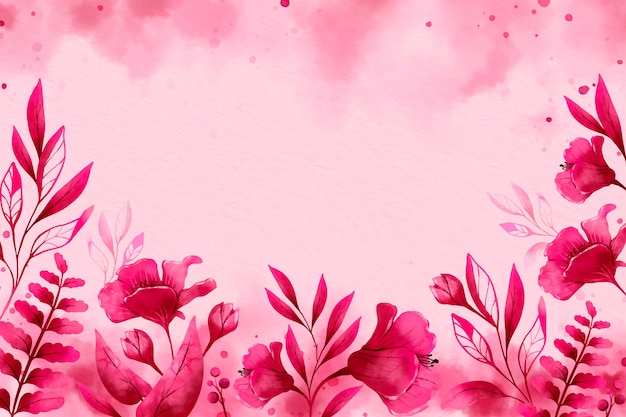 Aquarell-pink-hintergrund