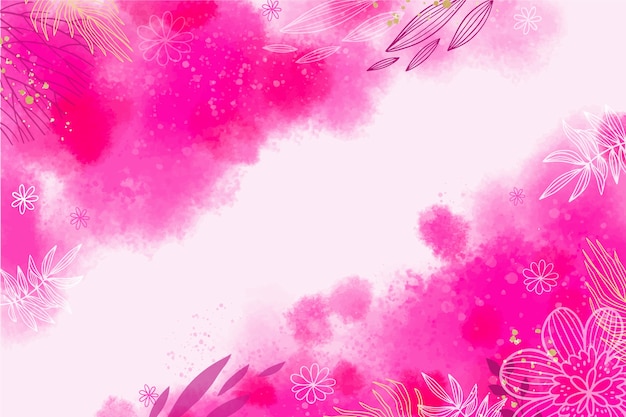 Aquarell-pink-hintergrund