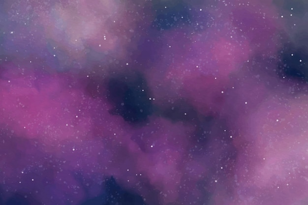 Aquarell rosa Galaxie Hintergrund