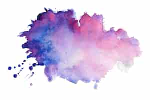 Kostenloser Vektor aquarell textur splatter fleck hintergrund