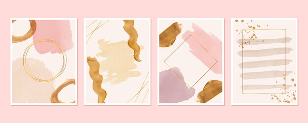 Aquarellabdeckungssammlung