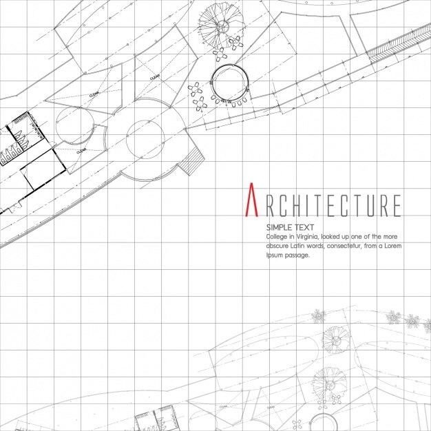 Architektur-Hintergrunddesign
