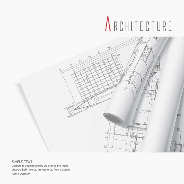 Architektur-Hintergrunddesign