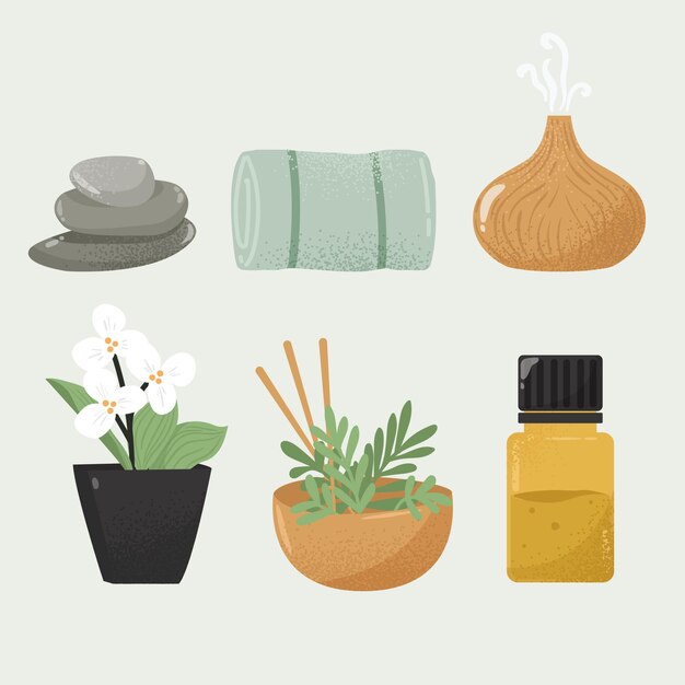 Aromatherapie-Elementsatz
