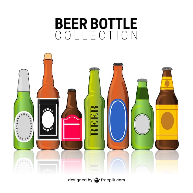 Arten von bierflaschen