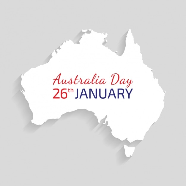 Australiens Tag Hintergrund-Design