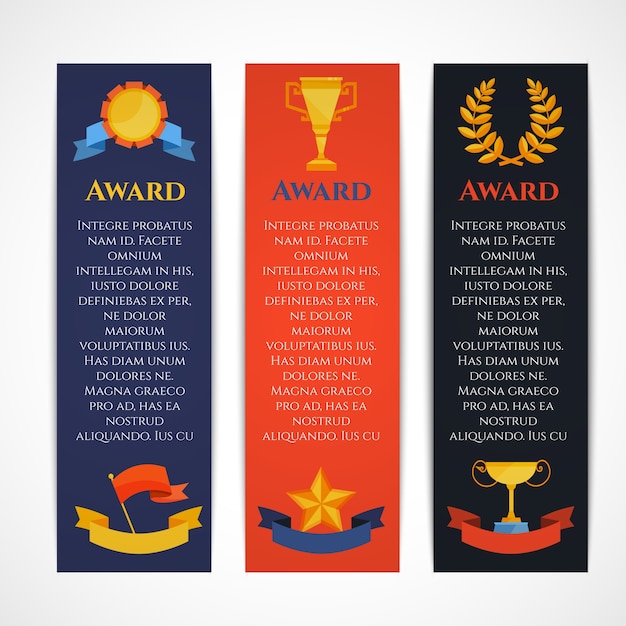 Award-banner-set