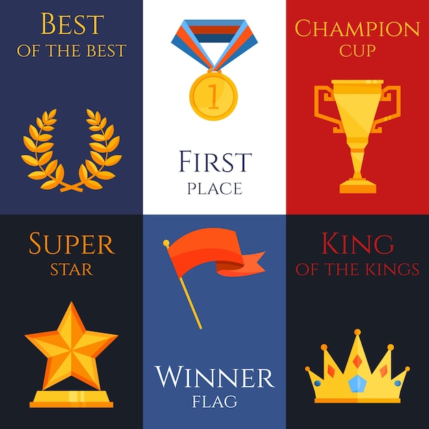 Award-mini-poster-set